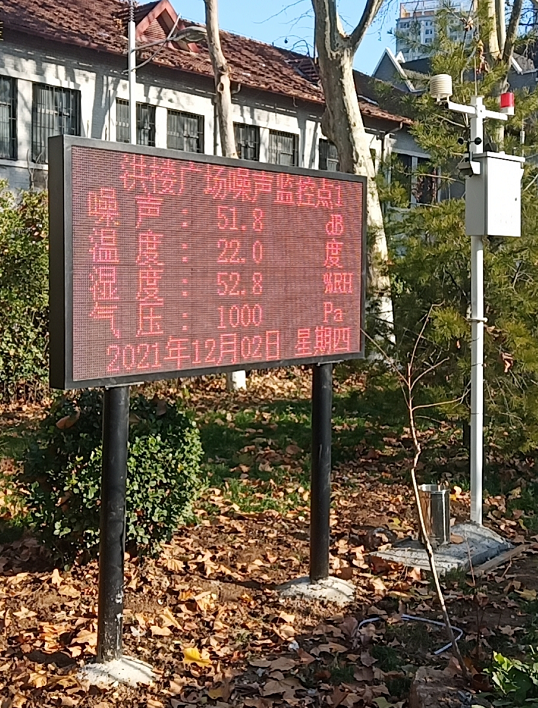 某廣場噪音監(jiān)測點(diǎn)案例